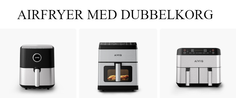 Airfryer med dubbelkorg - Black Friday rea deals