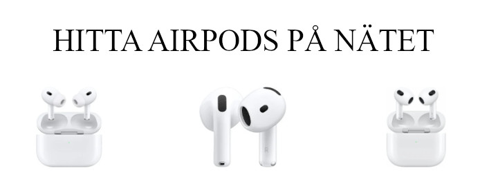 Airpods på Black Friday rea - Black Week kampanj