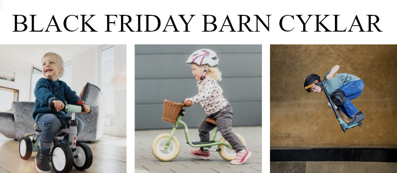 Black Friday barncyklar - Black Week erbjudanden