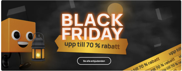 Black Friday hobbyhallen