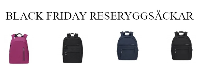 Black Friday reseryggsäck - Deals