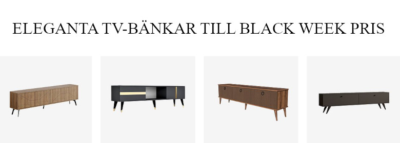 Black Week tv bänk deals