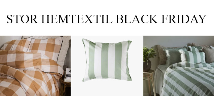 Hemtextil Black Friday deals rea