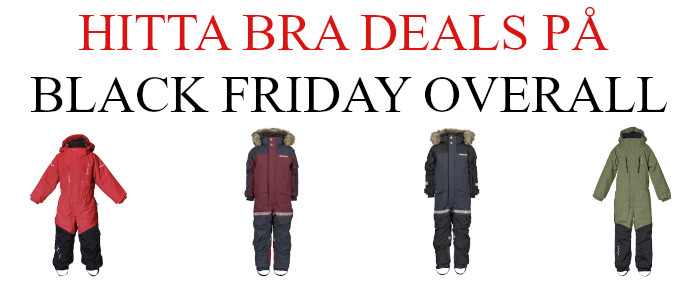 Vinteroverall Black Week deals - Black Friday rea